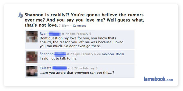 Ryan Reaklly Loves Shannon