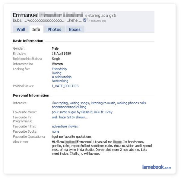 Emmanuel's-Profile