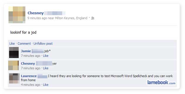 Spell Check Yo'Self