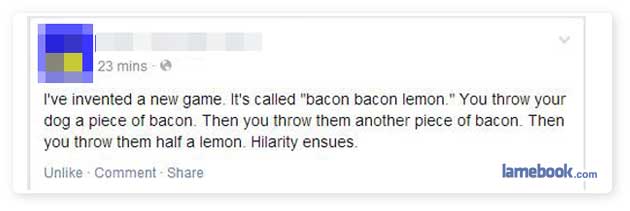 Bacon Bacon Lemon